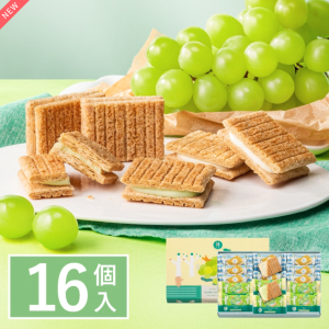 代購- Sugar Butter Sand Tree 麝香葡萄/原味水混合 16件裝（期間限定）