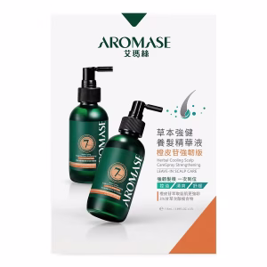 代購- 艾瑪絲 草本強健養髮精華液 (橙皮苷強韌版) 115毫升 2入組 AROMASE Herbal Cooling Scalp Care Spray [Strengthening] 115 ml X 2-Pack