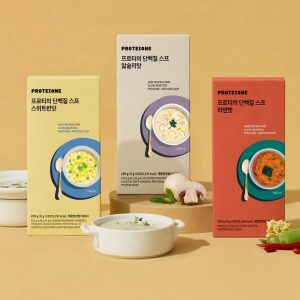 韓國代購-[蛋白質濃湯] 韓國PROTEEONE｜盒裝5入｜18g蛋白低糖即沖（需7-14個工作天到港）